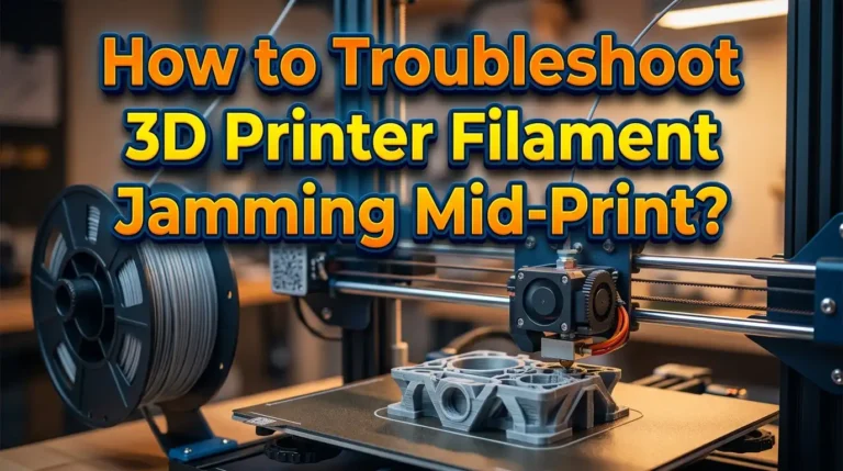 How to Troubleshoot 3D Printer Filament Jamming Mid Print?