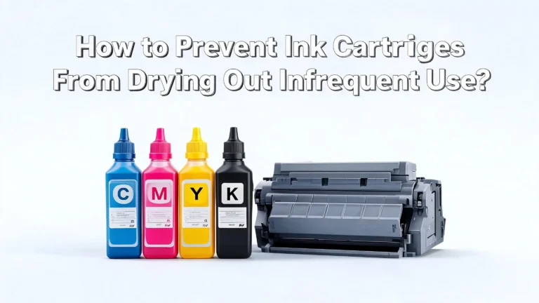 How to Prevent Ink Cartridges From Drying Out With Infrequent Use?