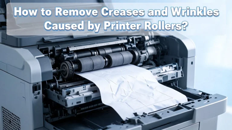 How to Remove Creases and Wrinkles Caused by Printer Rollers?