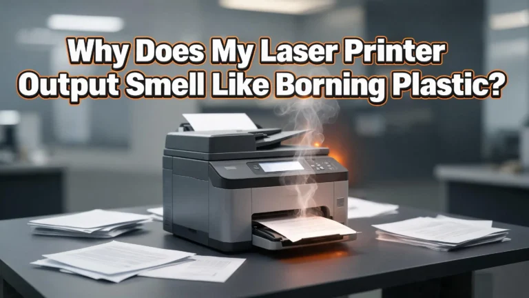 Why Does My Laser Printer Output Smell Like Burning Plastic?