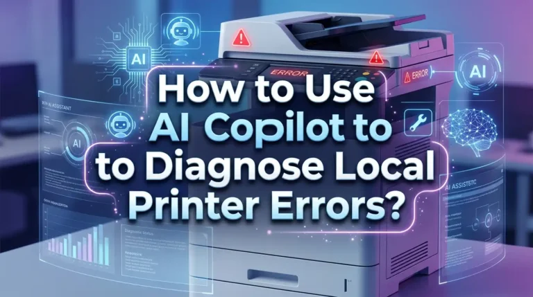 How to Use AI Copilot to Diagnose Local Printer Errors?