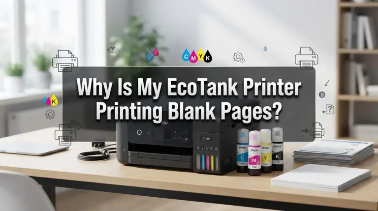 Why Is My EcoTank Printer Printing Blank Pages?