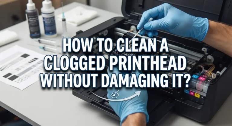 How to Clean a Clogged Printhead Without Damaging It?