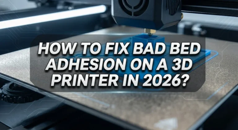 How to Fix Bad Bed Adhesion on a 3D Printer in 2026?