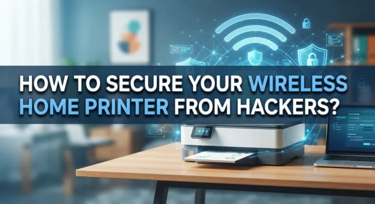 How to Secure Your Wireless Home Printer From Hackers?