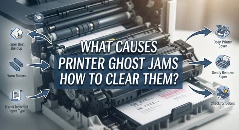 What Causes Printer Ghost Jams and How to Clear Them?