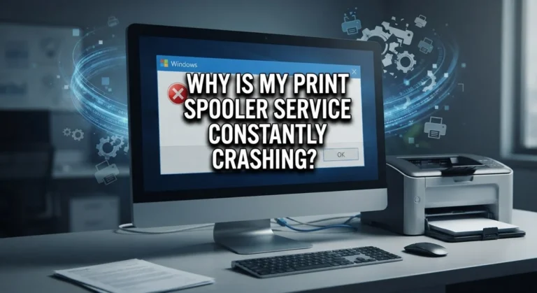 Why Is My Print Spooler Service Constantly Crashing?