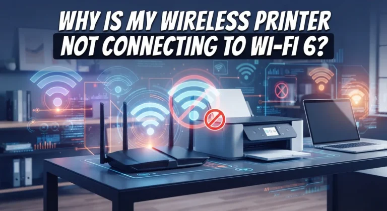 Why Is My Wireless Printer Not Connecting to Wi-Fi 6?